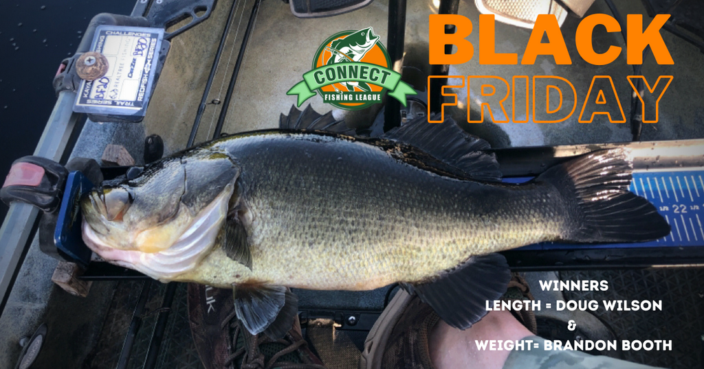 Doug Wilson and Brandon Booth take home victories - Connect Fishing League Black Friday Tournament Recap