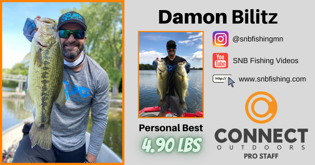 Connect Outdoors Pro Staff Team - Angler Profile - Damon Bilitz